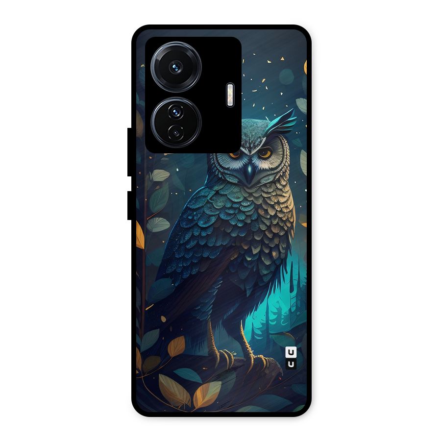 The Cunning Owl Metal Back Case for Vivo T1 Pro