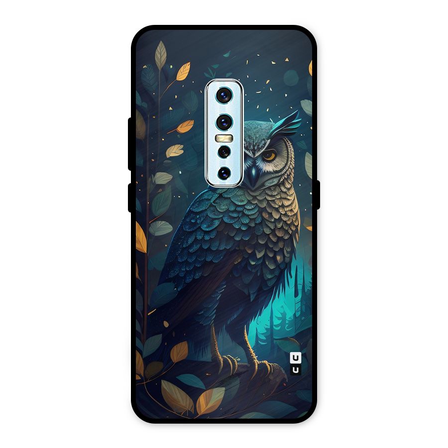 The Cunning Owl Metal Back Case for Vivo V17 Pro
