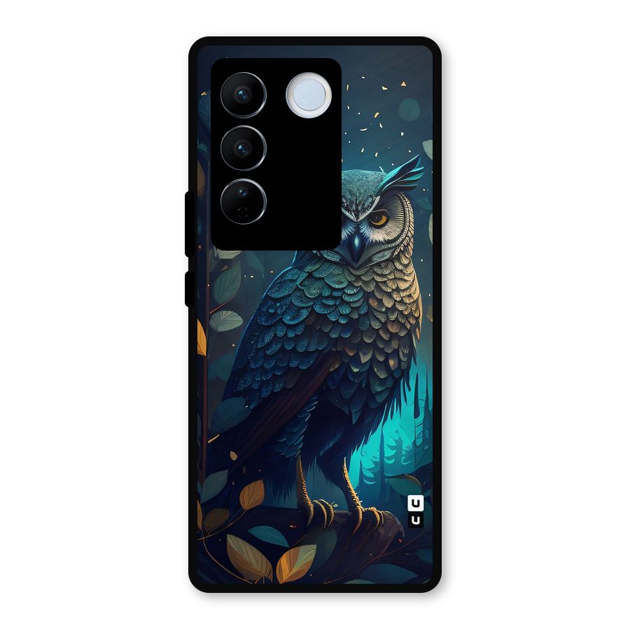 The Cunning Owl Metal Back Case for Vivo V27