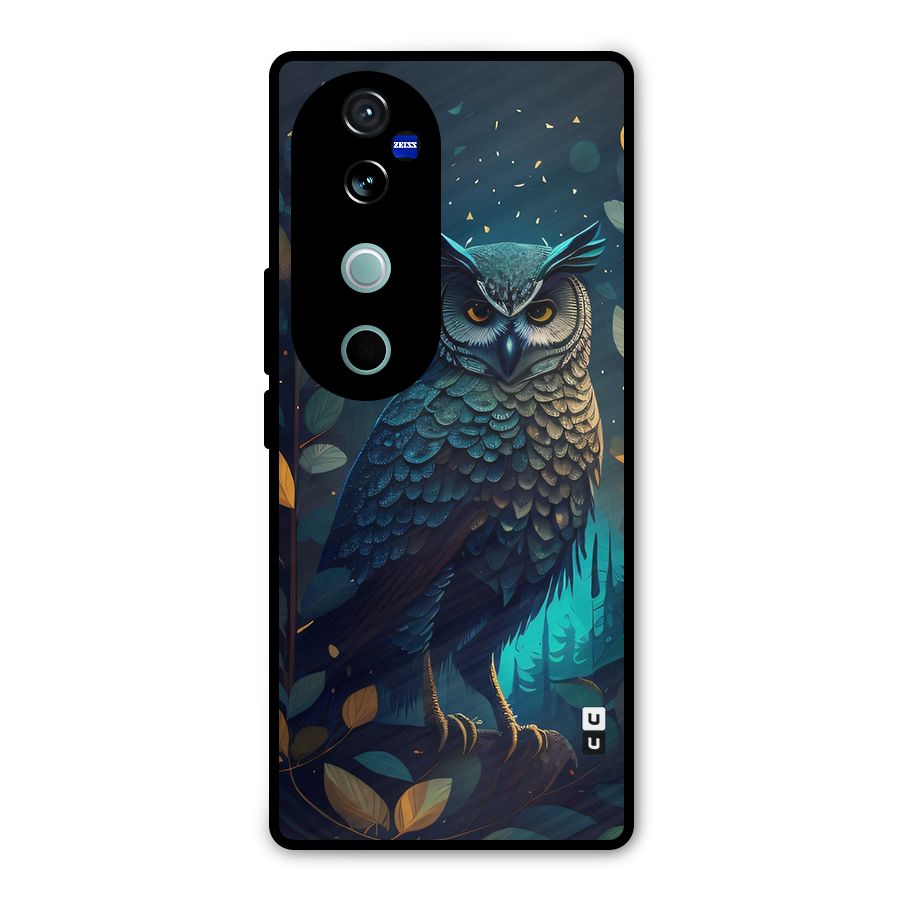 The Cunning Owl Metal Back Case for Vivo V40