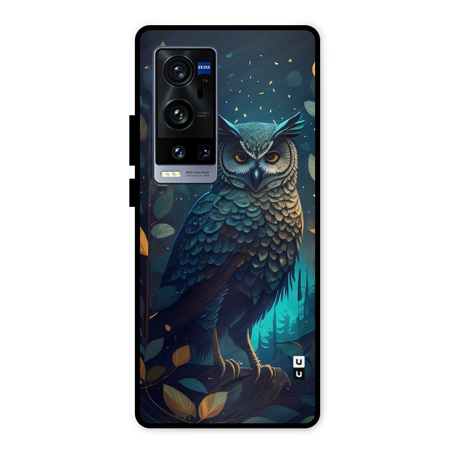 The Cunning Owl Metal Back Case for Vivo X60 Pro Plus