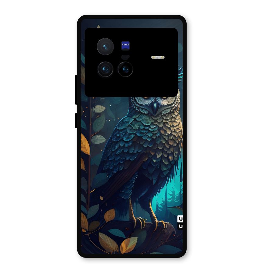 The Cunning Owl Metal Back Case for Vivo X80