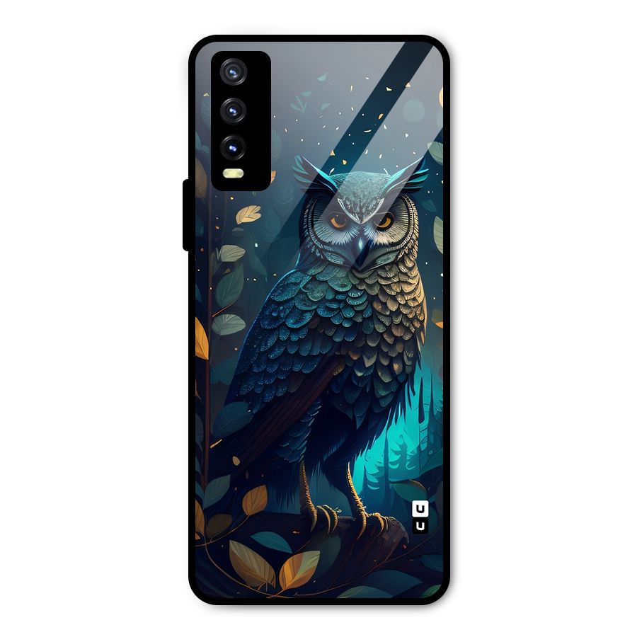The Cunning Owl Metal Back Case for Vivo Y20