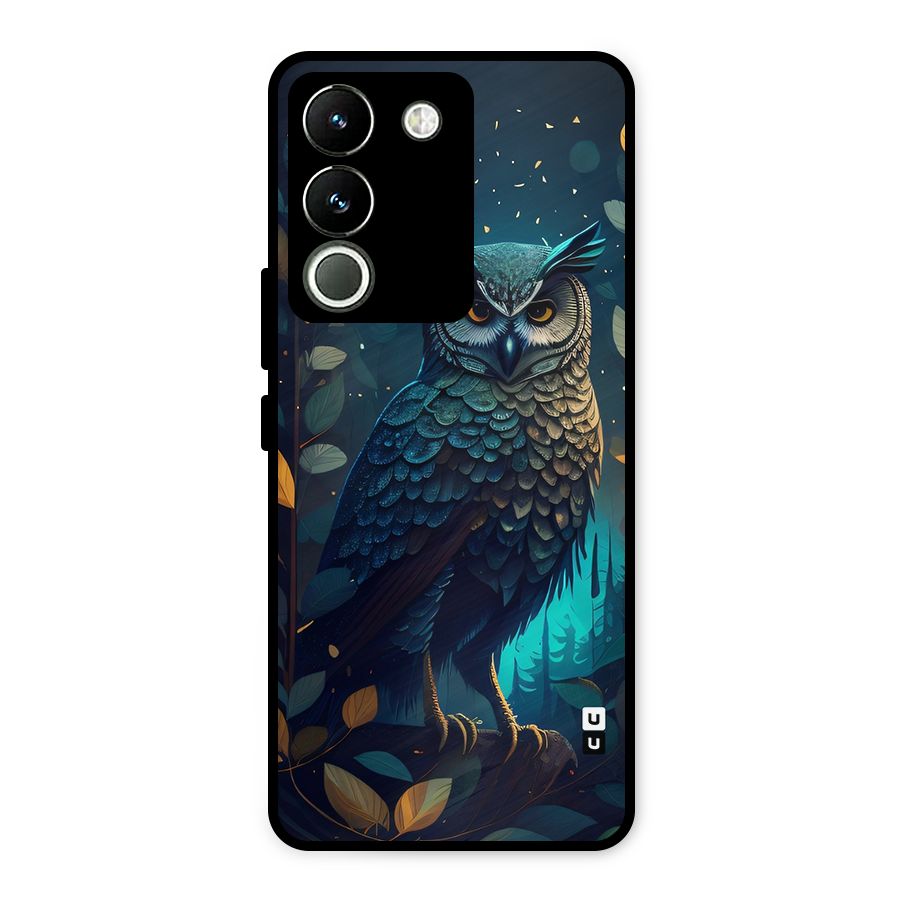 The Cunning Owl Metal Back Case for Vivo Y200