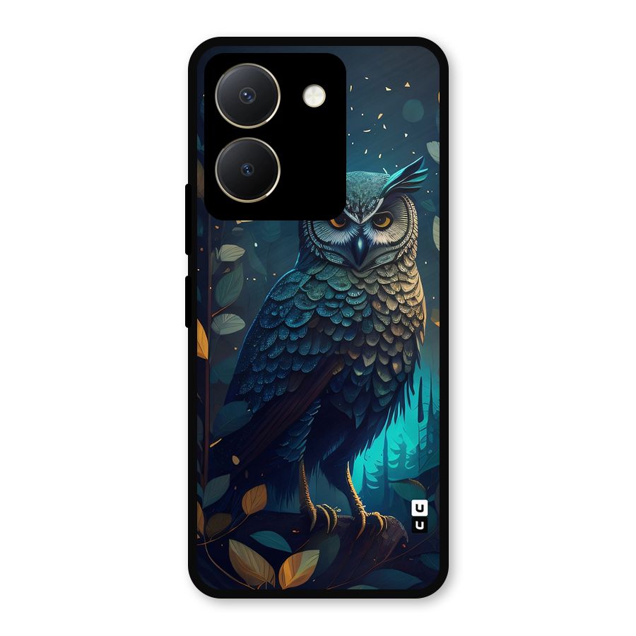 The Cunning Owl Metal Back Case for Vivo Y36