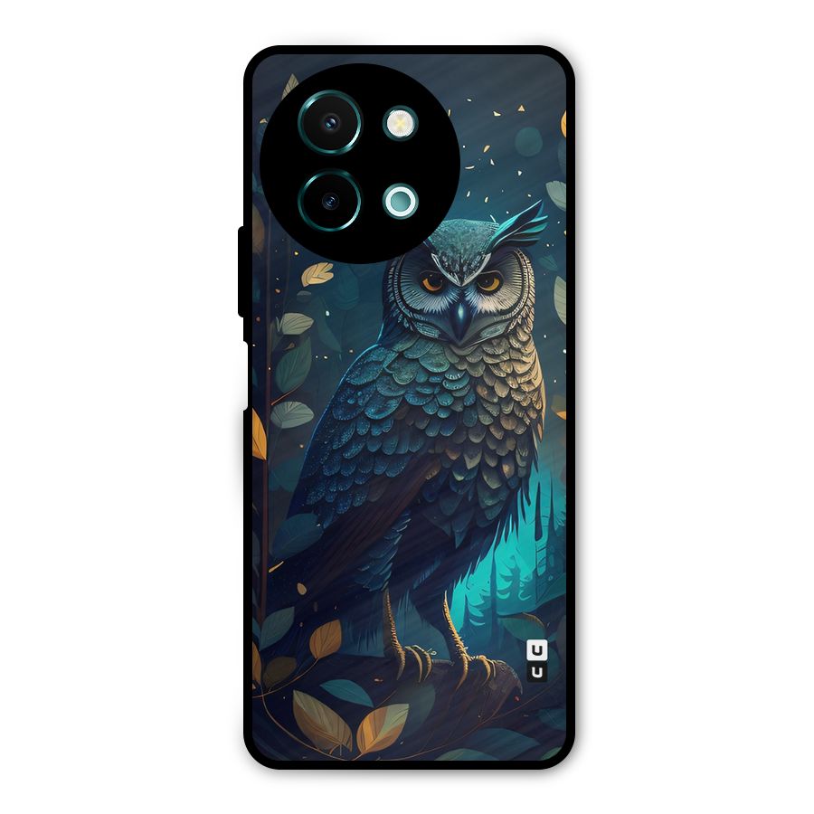 The Cunning Owl Metal Back Case for Vivo Y58