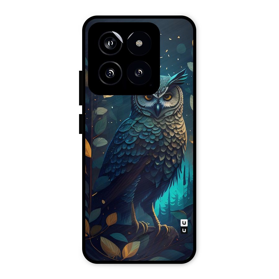 The Cunning Owl Metal Back Case for Xiaomi 14