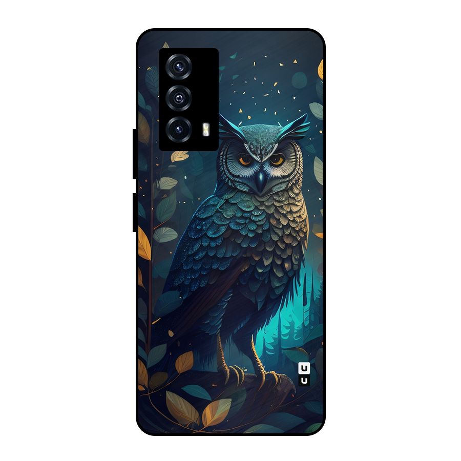 The Cunning Owl Metal Back Case for iQOO Z5