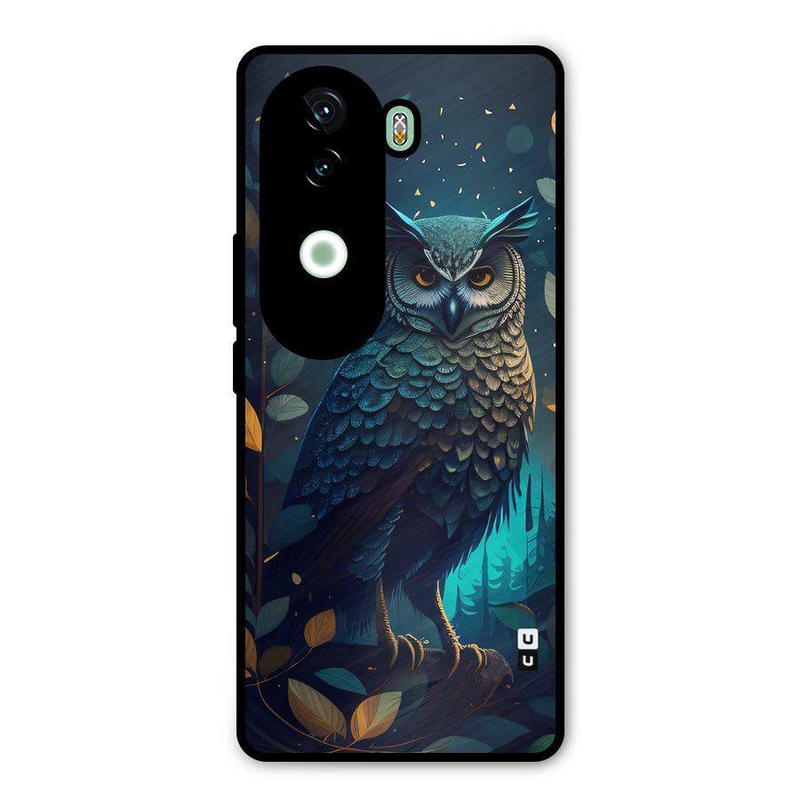 The Cunning Owl Metal Back Case for iQOO Z9s