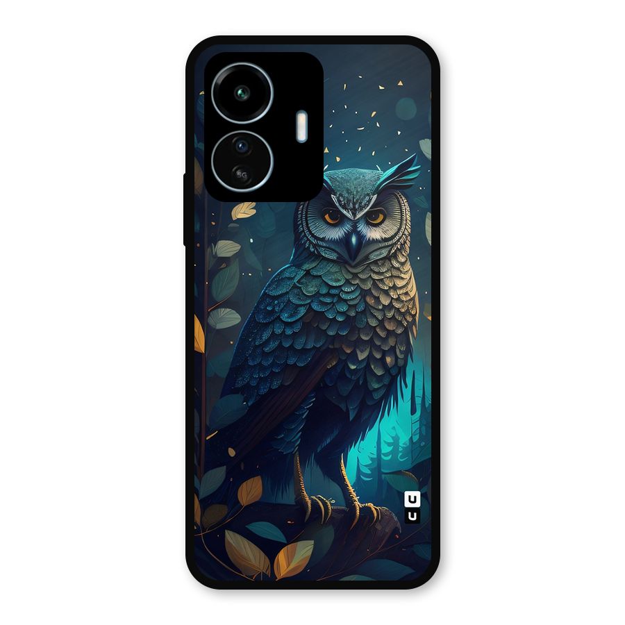 The Cunning Owl Metal Back Case for vivo iQOO Z6 Lite 5G
