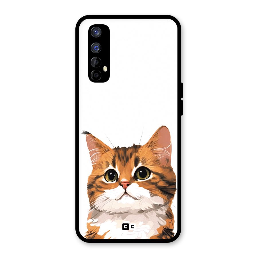 The Cute Cat Glass Back Case for Realme Narzo 20 Pro