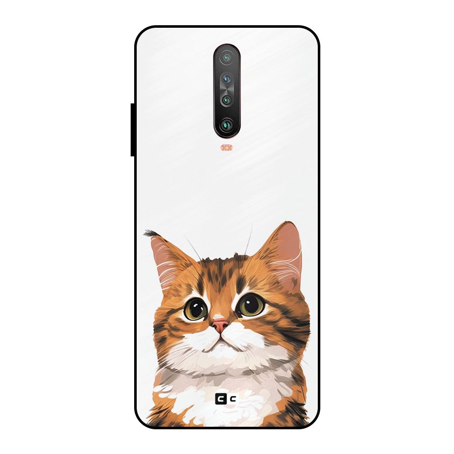 The Cute Cat Metal Back Case for Poco X2