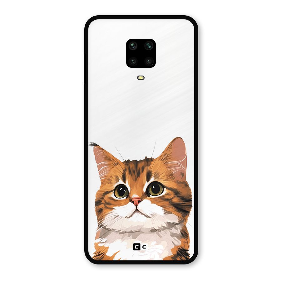The Cute Cat Metal Back Case for Redmi Note 9 Pro
