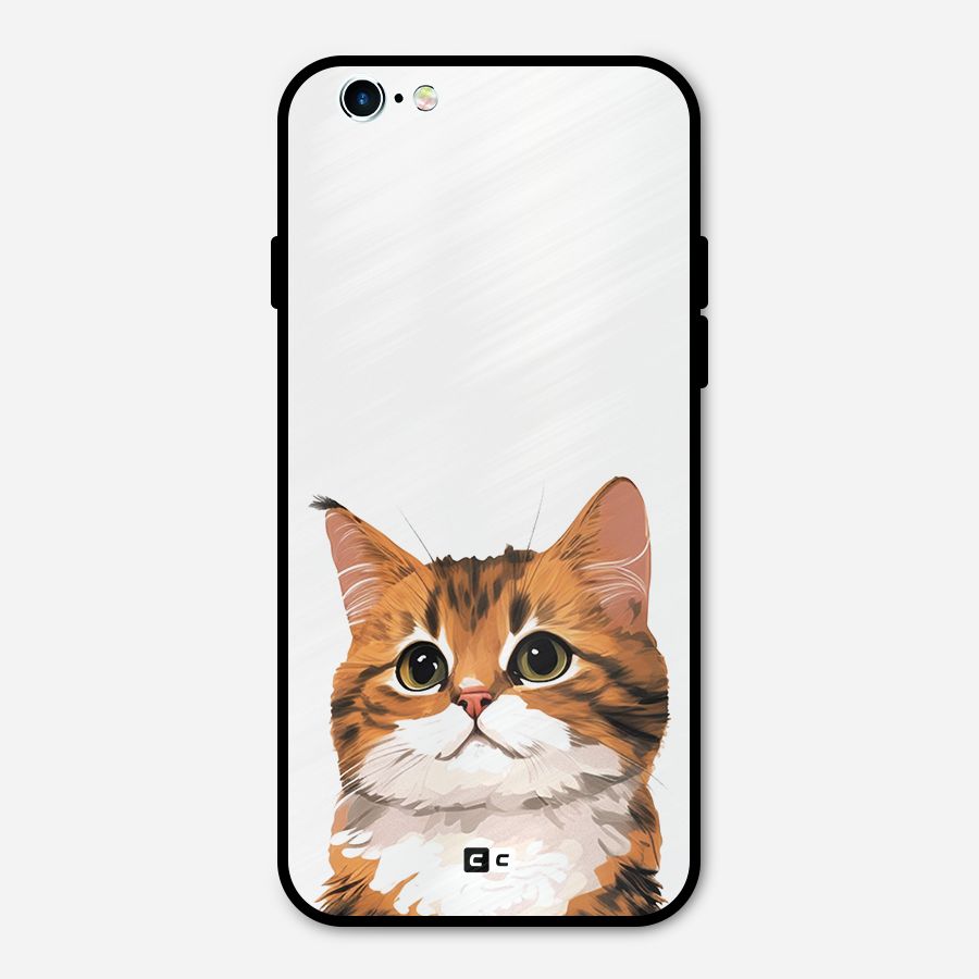 The Cute Cat Metal Back Case for iPhone 6 6s