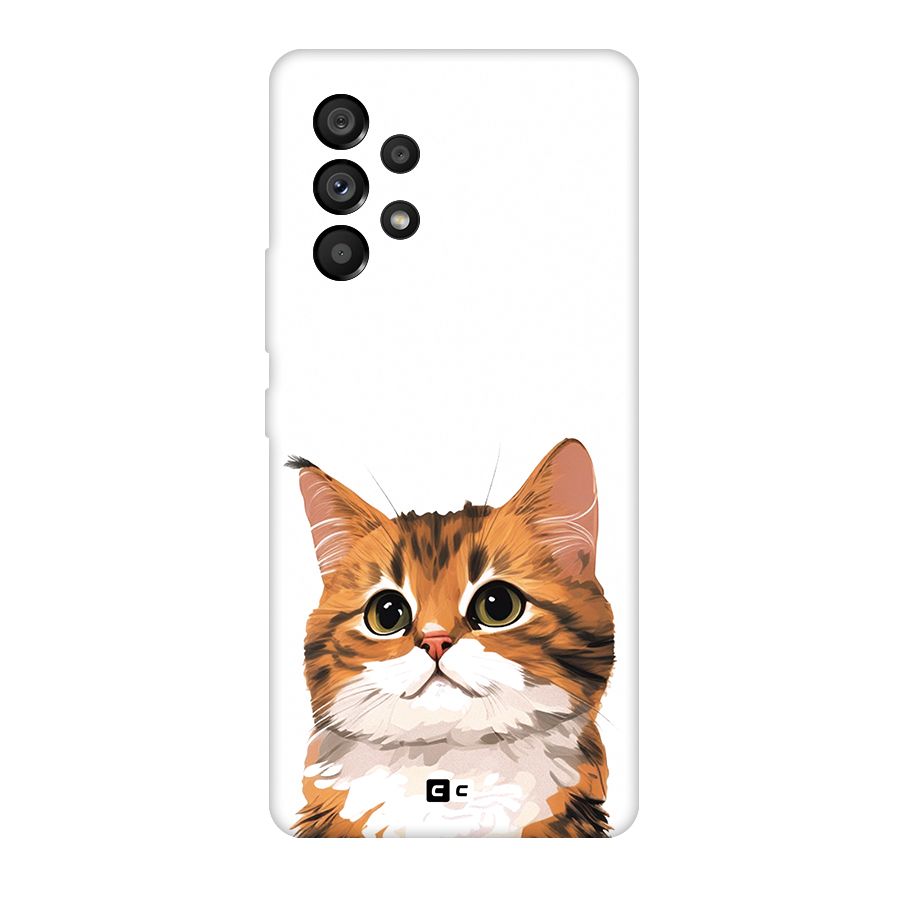 The Cute Cat Original Polycarbonate Back Case for Galaxy A53 5G