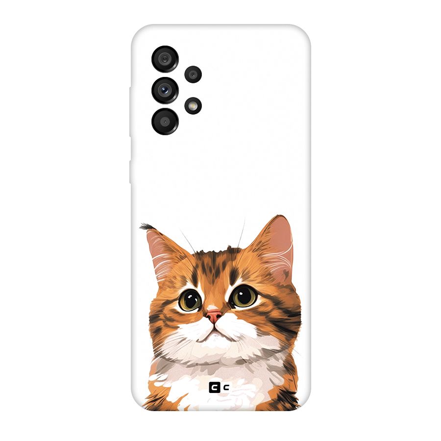 The Cute Cat Original Polycarbonate Back Case for Galaxy A73 5G