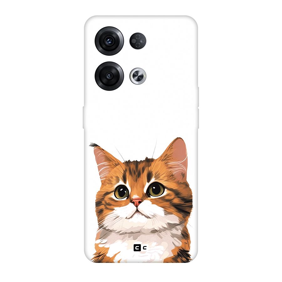 The Cute Cat Original Polycarbonate Back Case for Oppo Reno8 Pro 5G