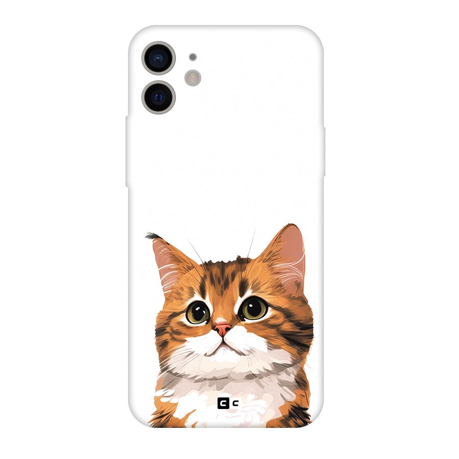The Cute Cat Original Polycarbonate Back Case for iPhone 11