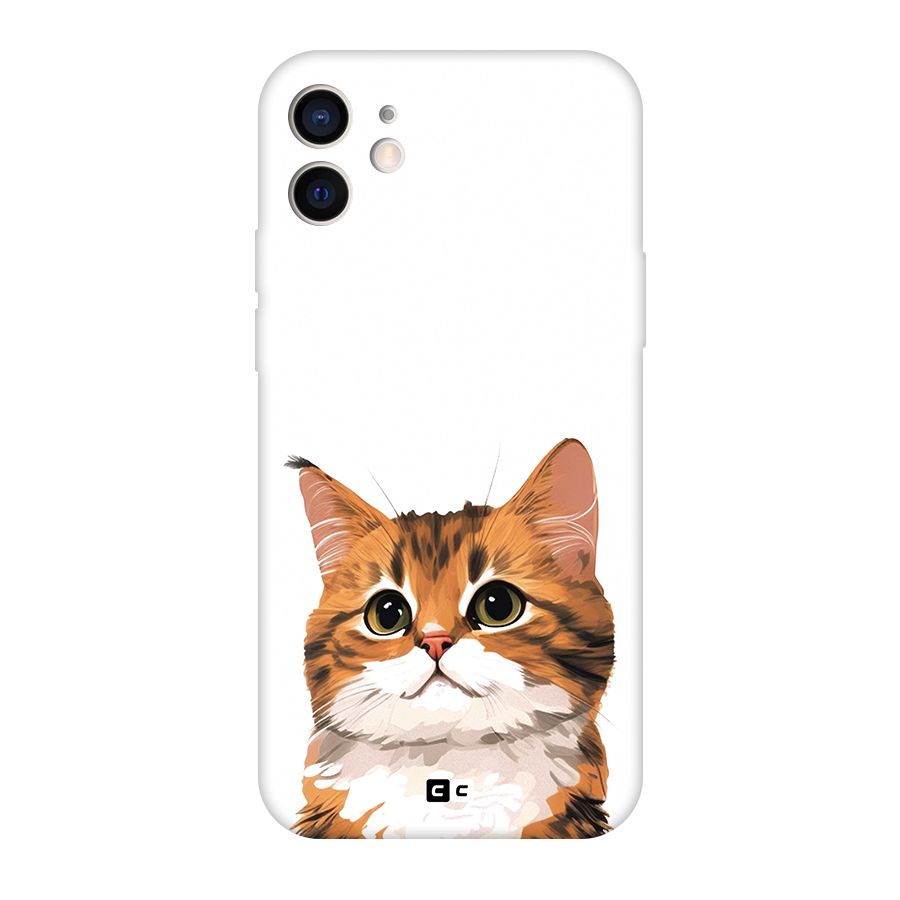 The Cute Cat Original Polycarbonate Back Case for iPhone 12