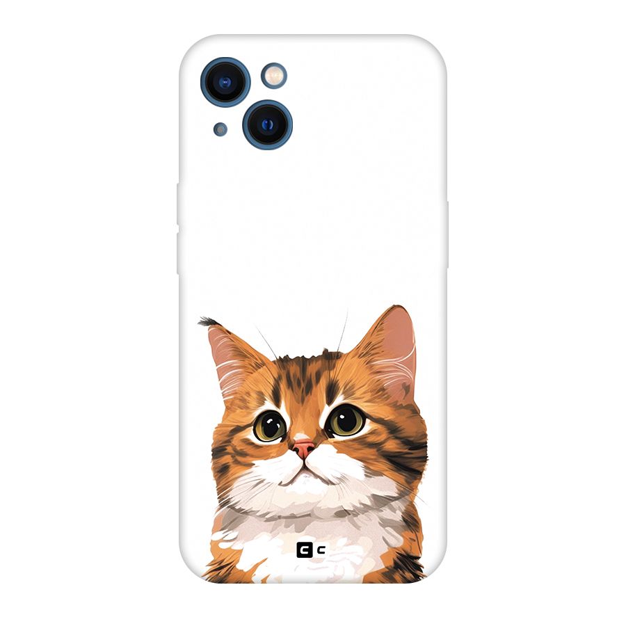 The Cute Cat Original Polycarbonate Back Case for iPhone 13
