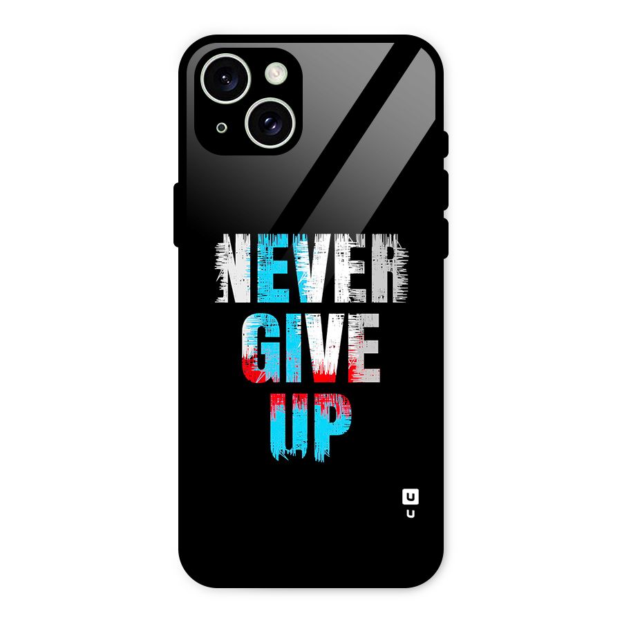 The Determined Glass Back Case for iPhone 15 Plus