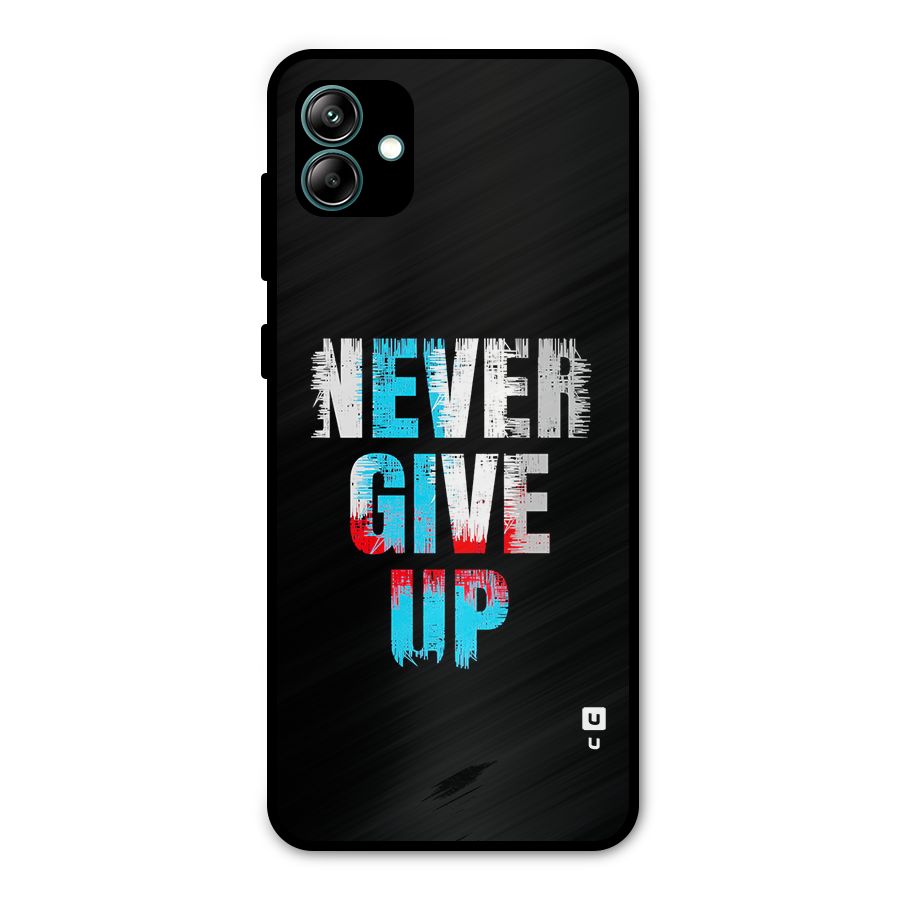 The Determined Metal Back Case for Galaxy A04