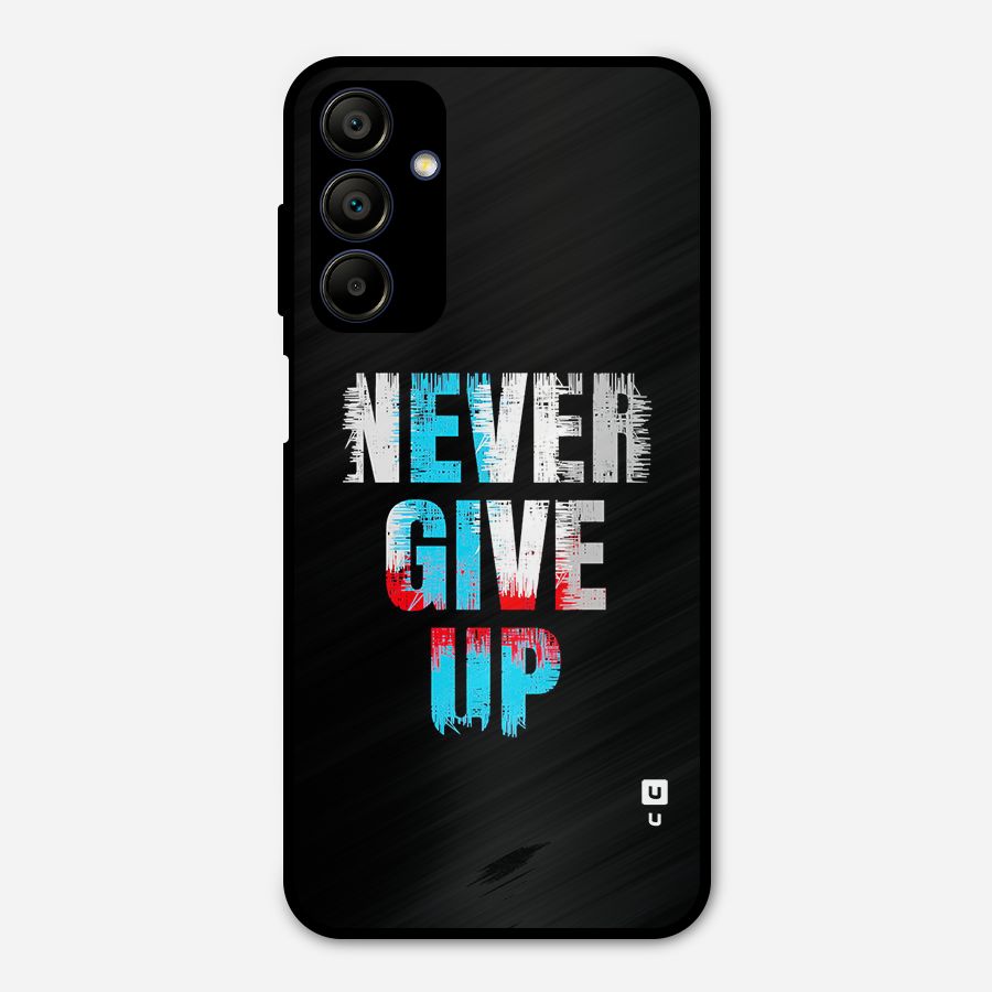 The Determined Metal Back Case for Galaxy A15 5G