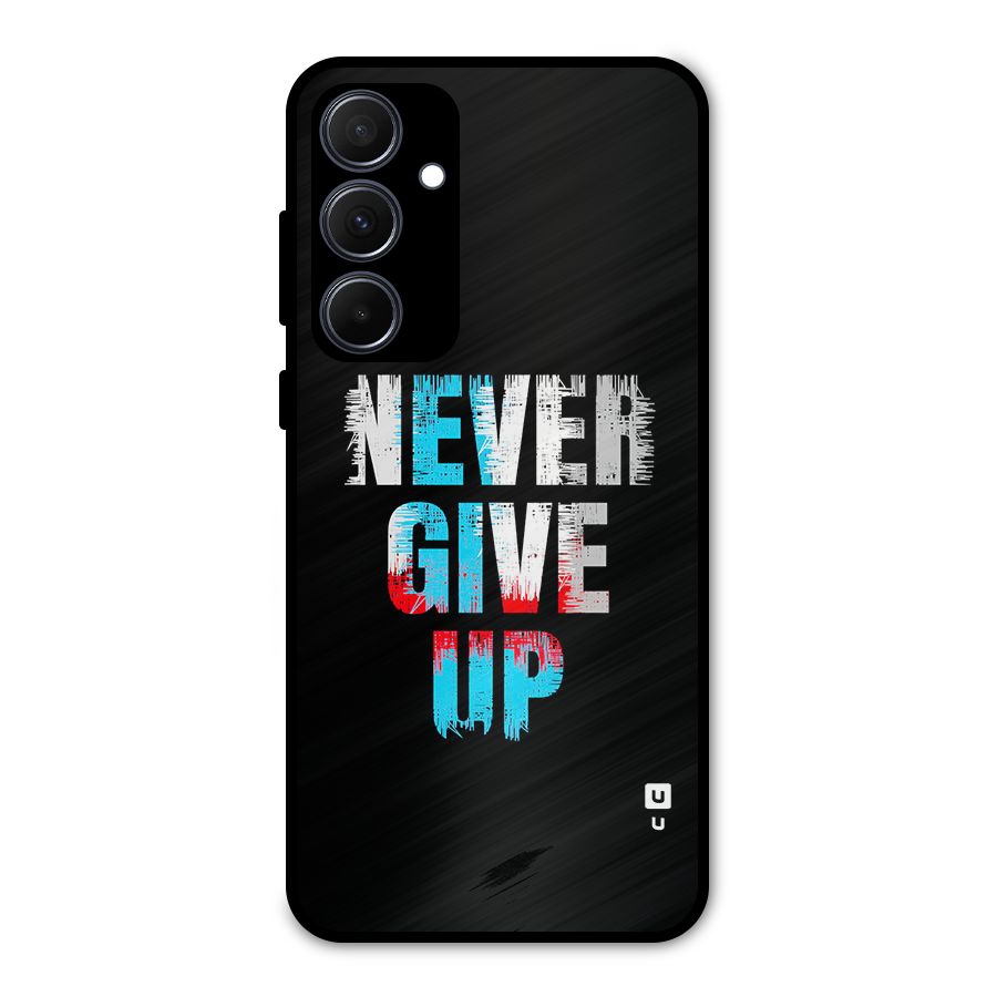 The Determined Metal Back Case for Galaxy A35
