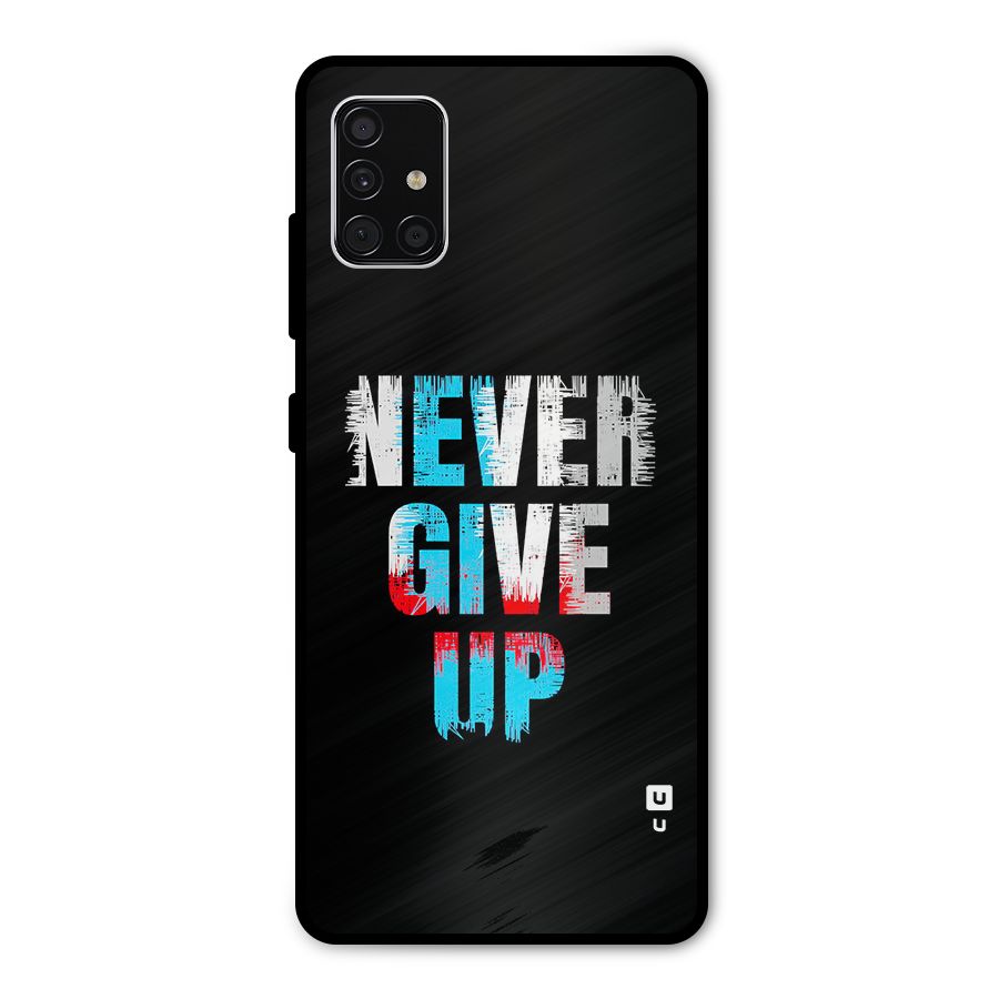 The Determined Metal Back Case for Galaxy A51