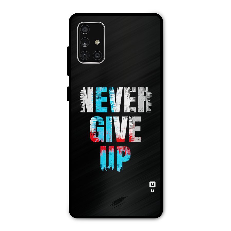 The Determined Metal Back Case for Galaxy A71