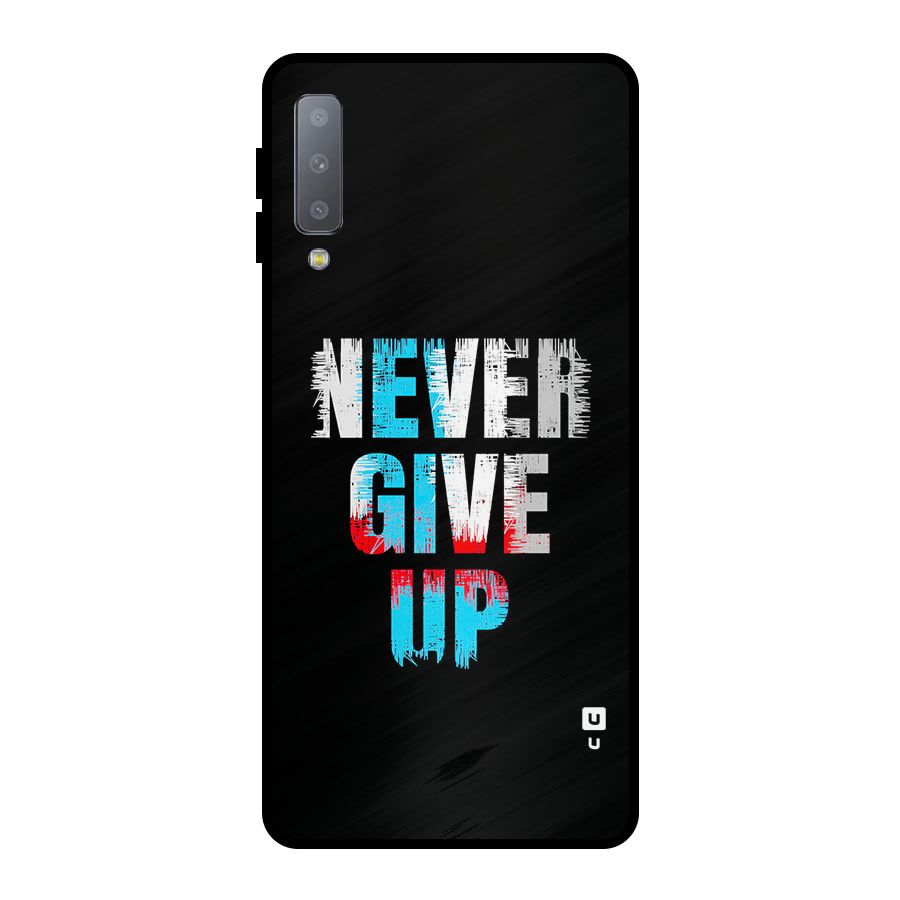 The Determined Metal Back Case for Galaxy A7 (2018)