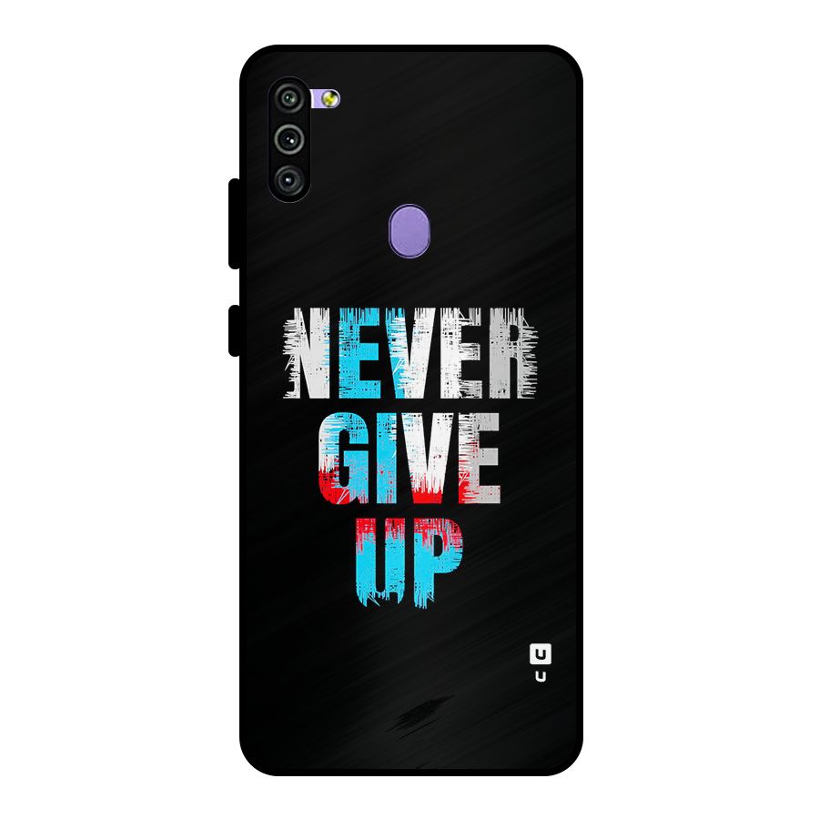 The Determined Metal Back Case for Galaxy M11