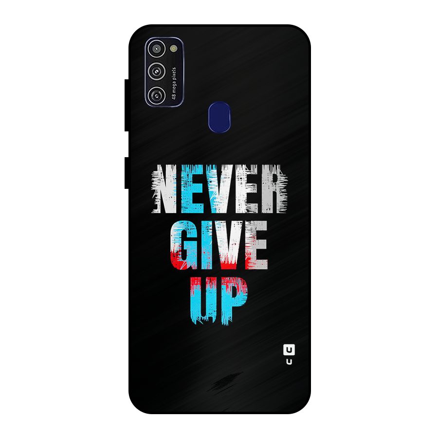The Determined Metal Back Case for Galaxy M30s