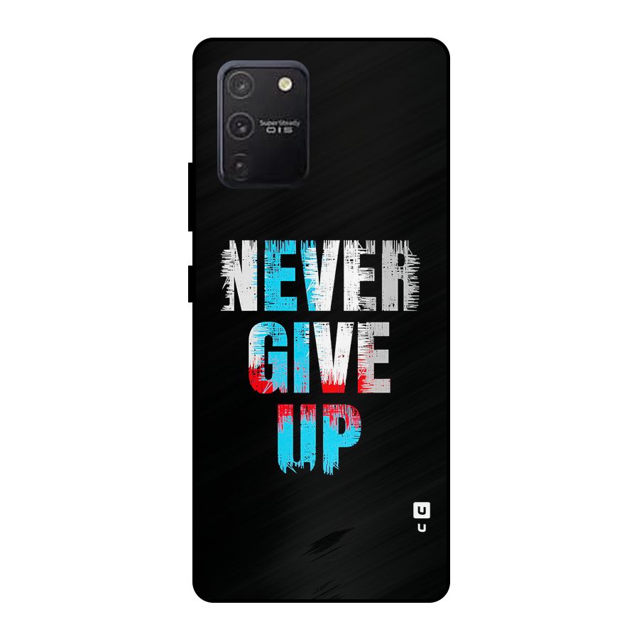 The Determined Metal Back Case for Galaxy S10 Lite