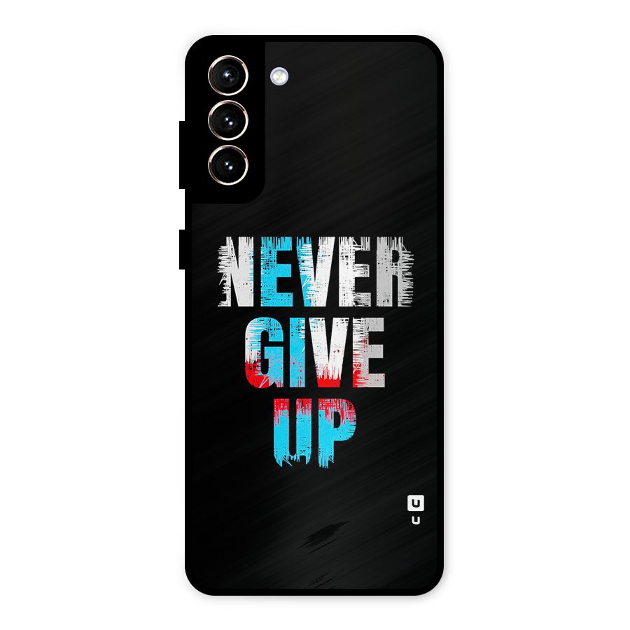 The Determined Metal Back Case for Galaxy S21 Plus
