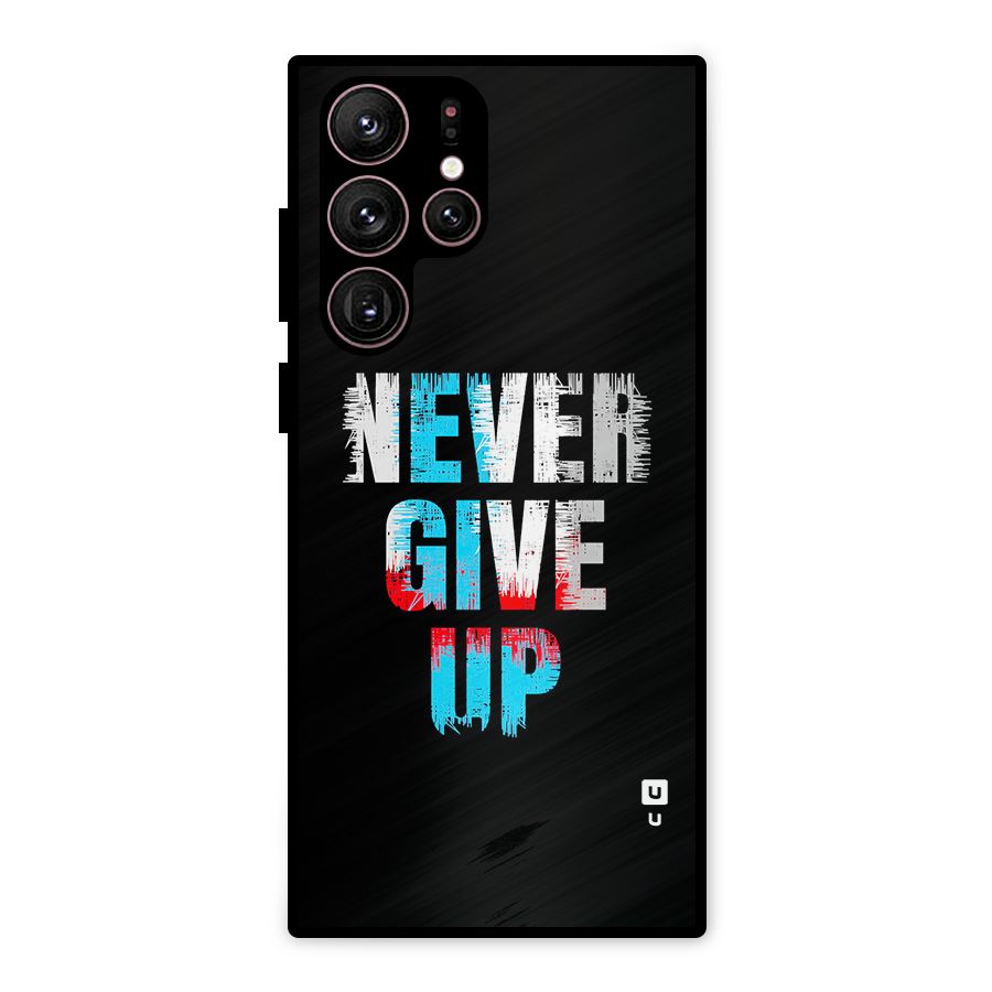 The Determined Metal Back Case for Galaxy S22 Ultra 5G