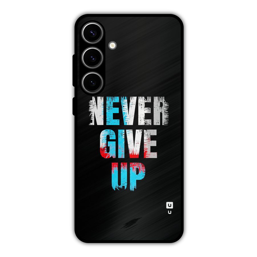 The Determined Metal Back Case for Galaxy S24 Plus