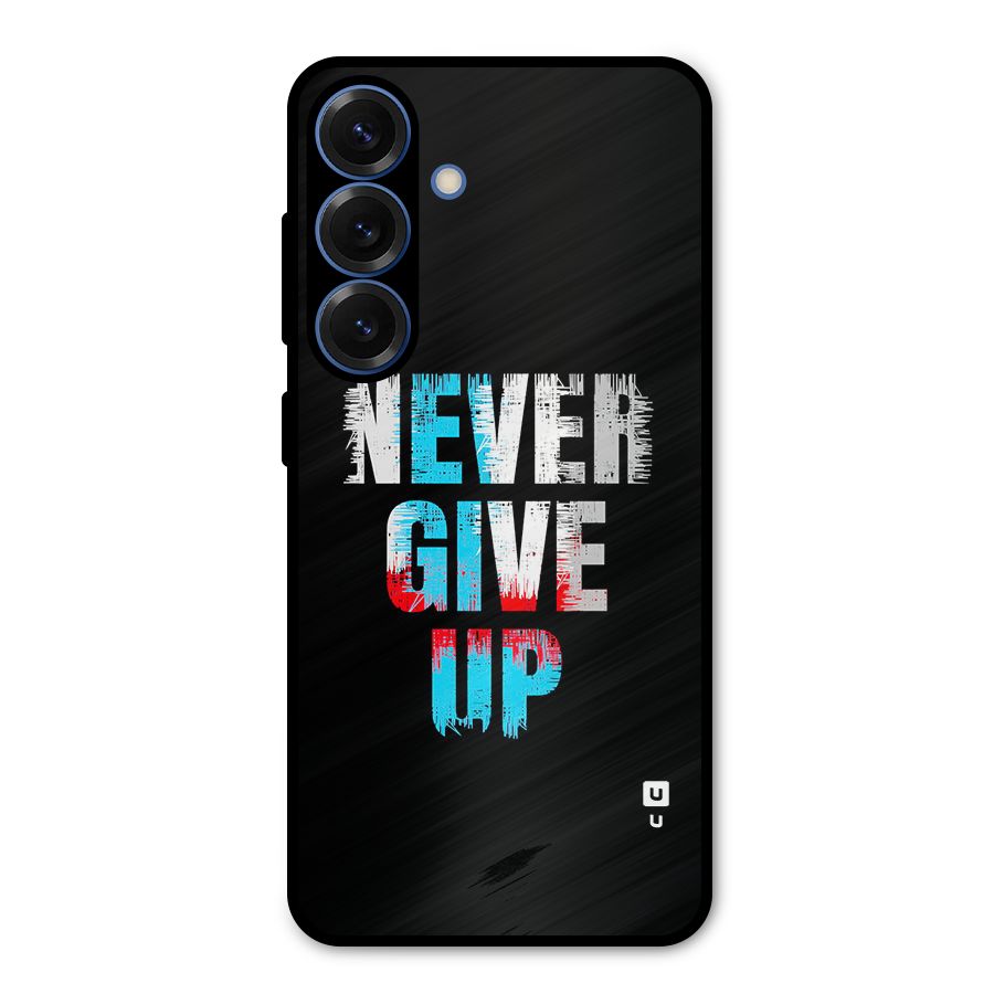 The Determined Metal Back Case for Galaxy S25
