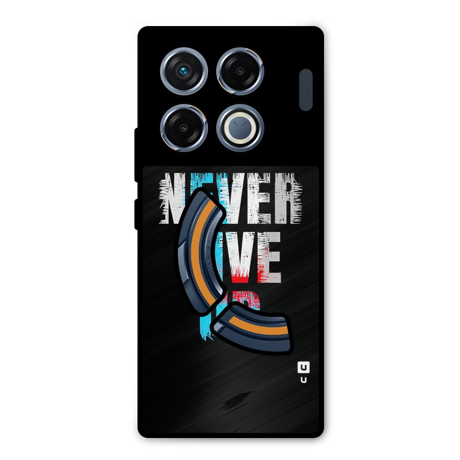 The Determined Metal Back Case for Infinix GT 20 Pro