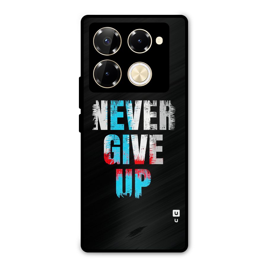 The Determined Metal Back Case for Infinix Note 40 Pro