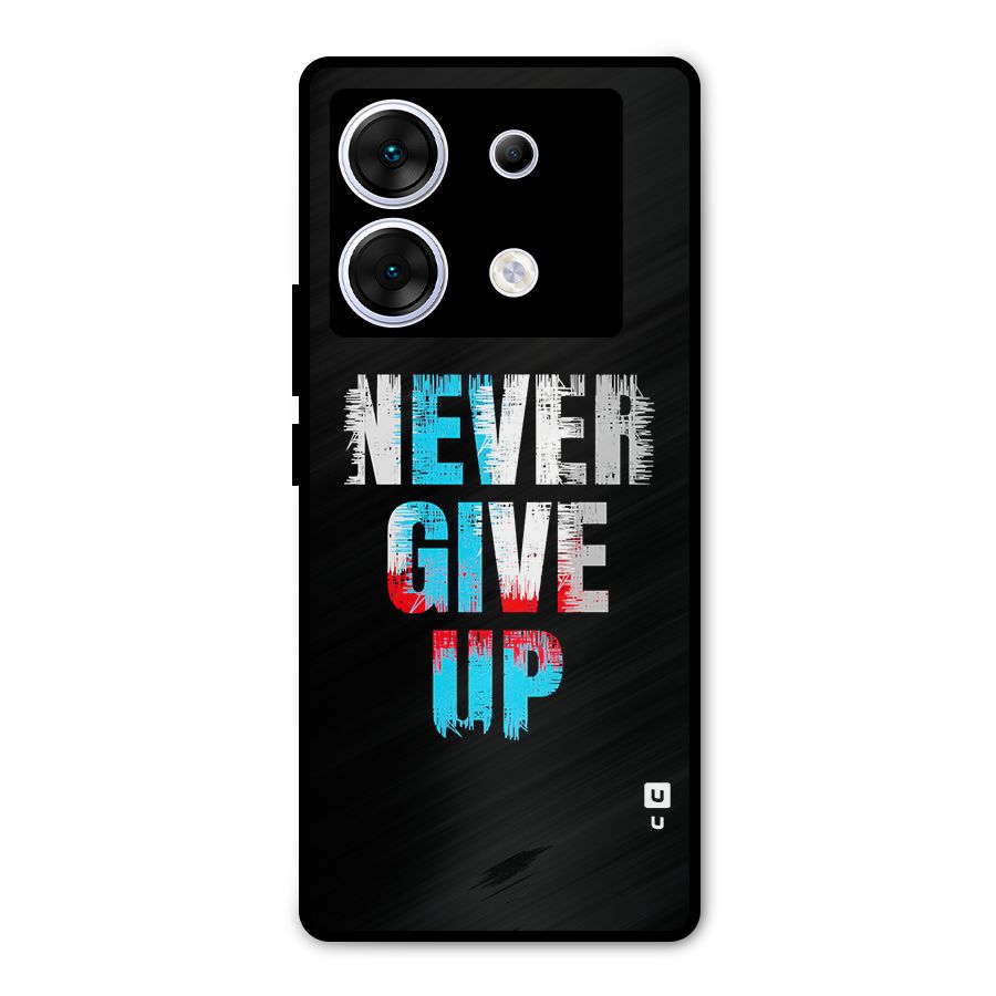 The Determined Metal Back Case for Infinix Zero 30 5G