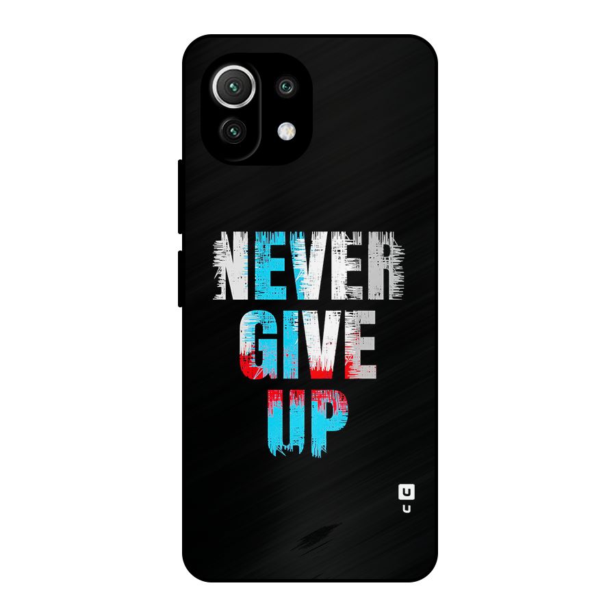 The Determined Metal Back Case for Mi 11 Lite NE 5G