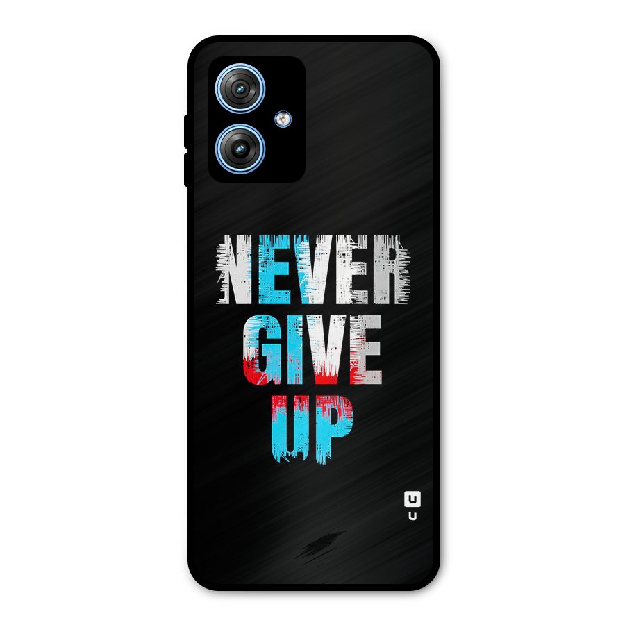 The Determined Metal Back Case for Moto G54