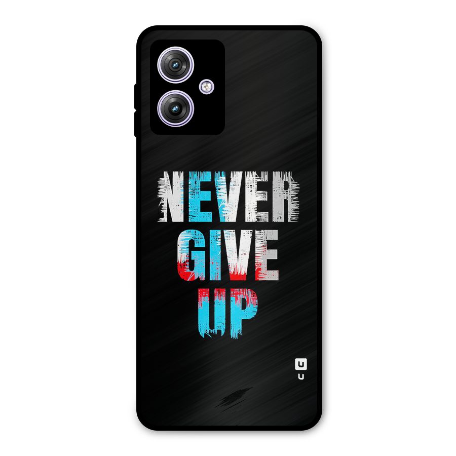 The Determined Metal Back Case for Moto G64