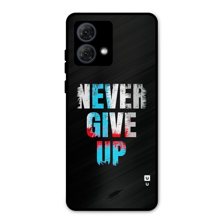 The Determined Metal Back Case for Moto G84