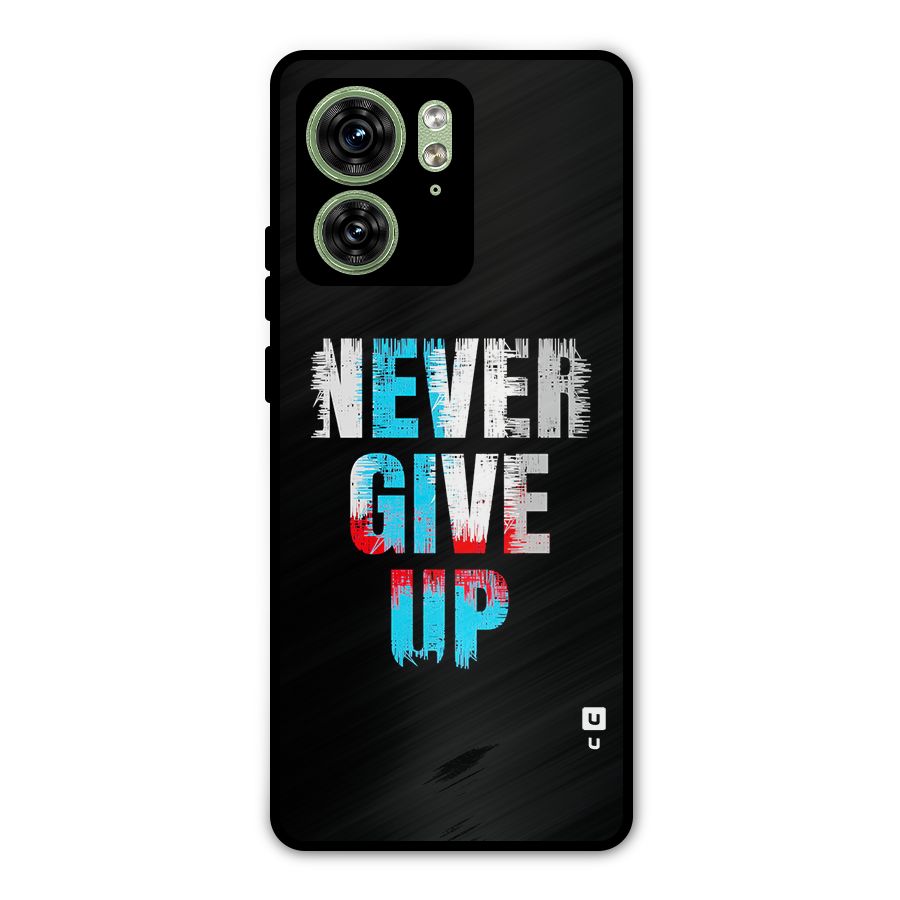 The Determined Metal Back Case for Motorola Edge 40 5G