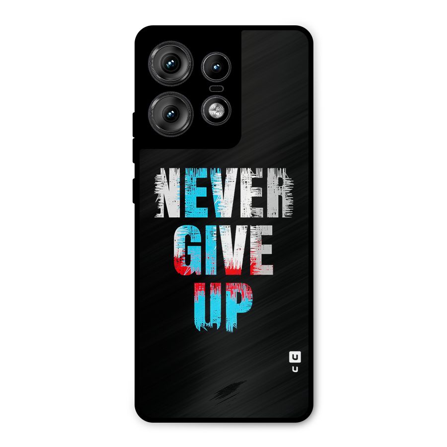The Determined Metal Back Case for Motorola Edge 50 Pro