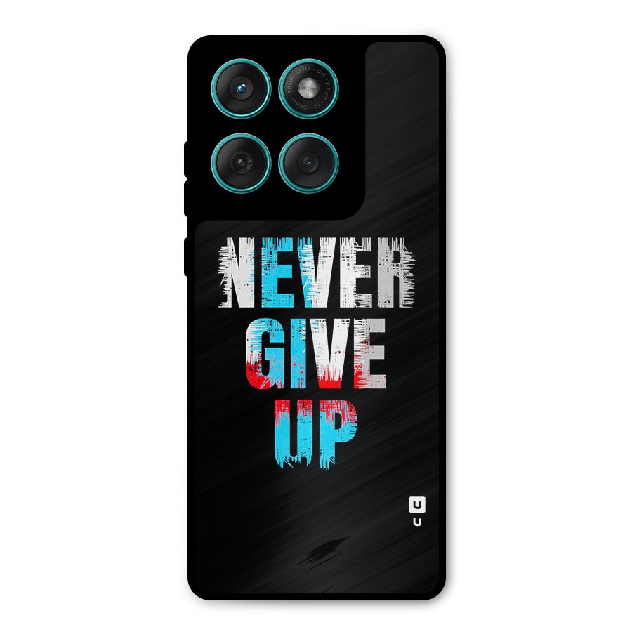 The Determined Metal Back Case for Motorola Edge 60 Fusion
