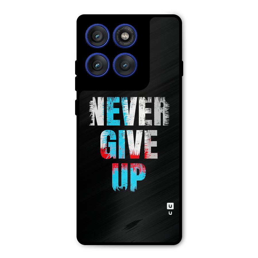 The Determined Metal Back Case for Motorola Edge 60 Pro
