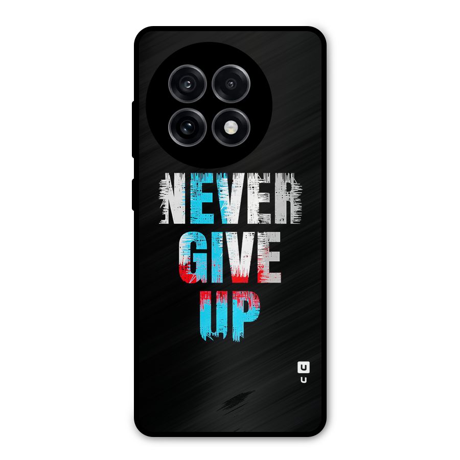 The Determined Metal Back Case for OnePlus 13R
